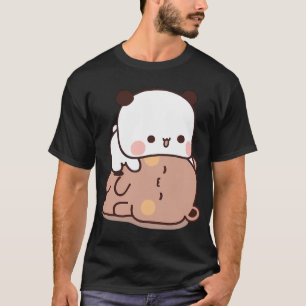 Bubu Panda And Dudu Bear Are Playing Together Â¤Ï T-Shirt