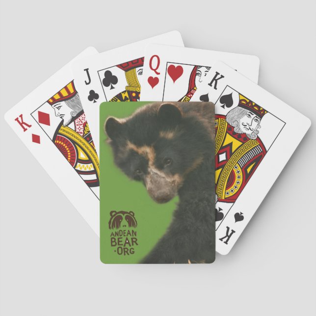 Bubu the Andean Bear Playing Cards (Back)