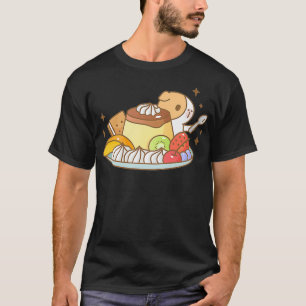 Bubu the Guinea pig and Japanese Pudding with Frui T-Shirt