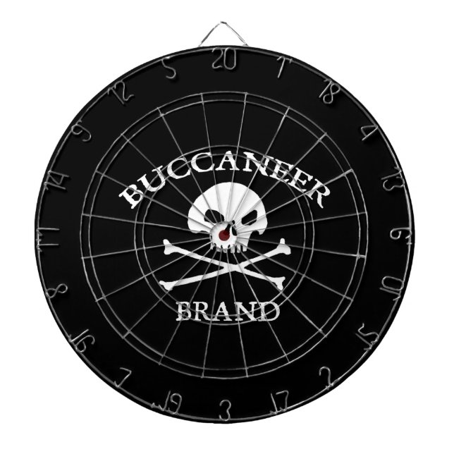 Buccaneer Brand Dartboard (Front)
