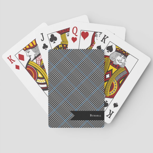 Buccleuch Check Highland Gaming Deck Playing Cards (Back)