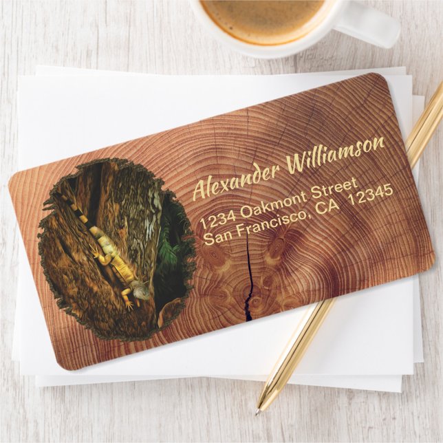 Bucerias Iguana 1069 Address Label (Creator Uploaded)