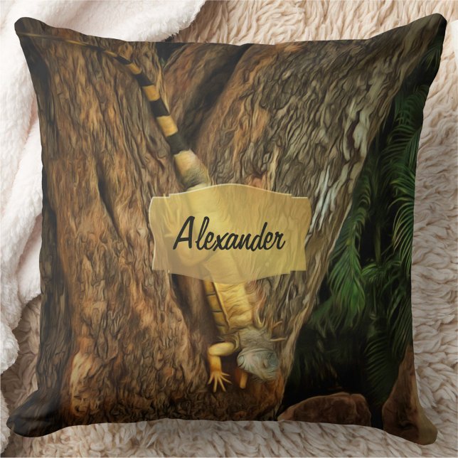 Bucerias Iguana 1069 Cushion (Creator Uploaded)