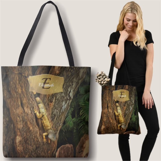 Bucerias Iguana 1069 Tote Bag (Creator Uploaded)