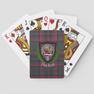 Buchan Scottish Clan Tartan & Crest Playing Cards