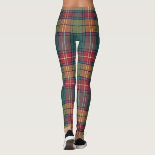 Buchanan Ancient Tartan Pattern  Leggings