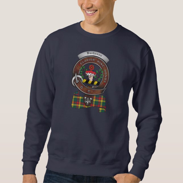Buchanan Clan Badge Sweatshirt (Front)