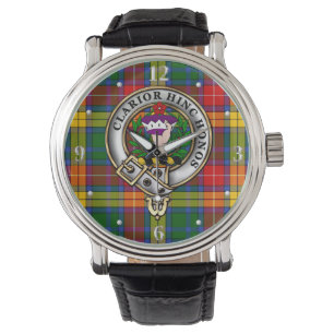 Buchanan Clan Badge & Tartan Watch
