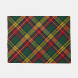 Buchanan Clan Tartan Plaid Pattern Doormat