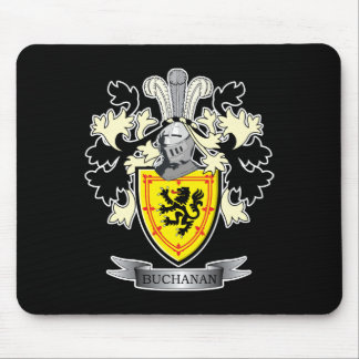 Buchanan Family Crest Coat of Arms Mouse Pad