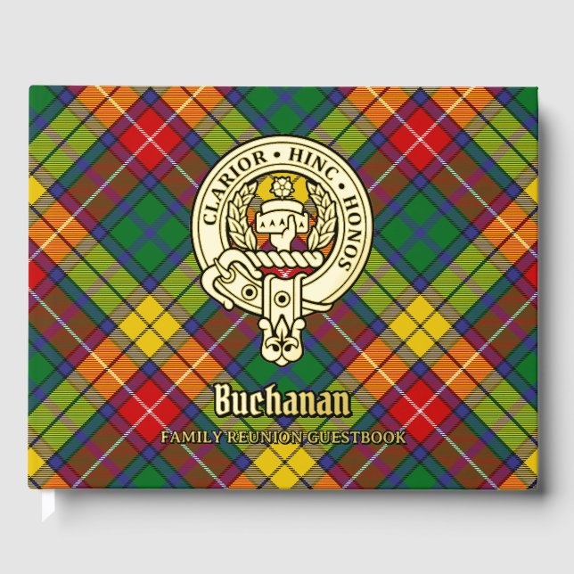 Buchanan Family Reunion Guest Book (Front)