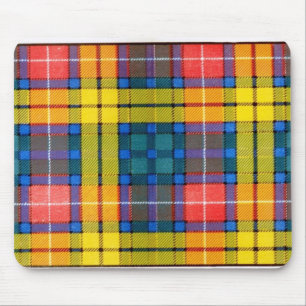 BUCHANAN FAMILY TARTAN MOUSE PAD
