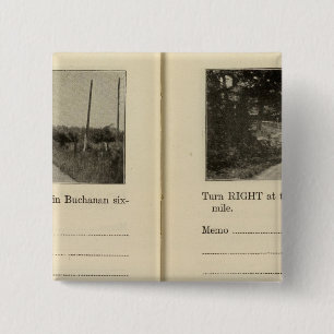 Buchanan, New York 15 Cm Square Badge