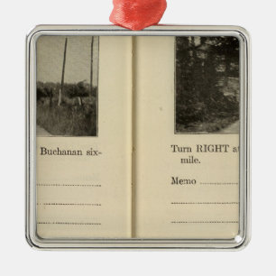 Buchanan, New York Metal Tree Decoration