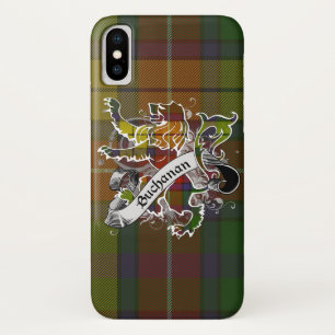 Buchanan Tartan Lion iPhone X Case