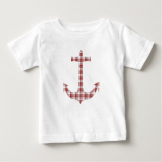 Buchanan Tartan Plaid Anchor Baby T-Shirt