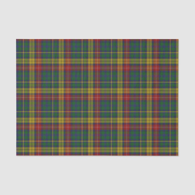 Buchanan Tartan Plaid Tissue Paper (Front)
