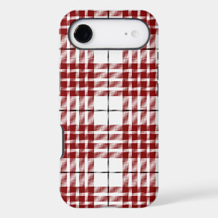 Buchanan tartan red white plaid