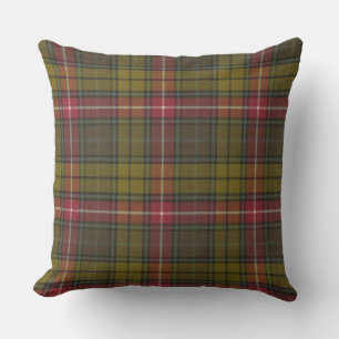 Buchanan Weathered Original Tartan Square Cushion