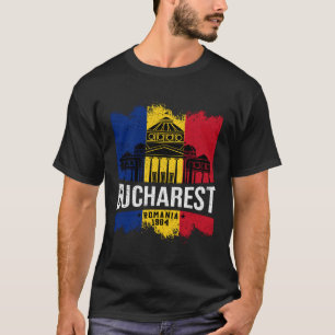Bucharest Bucuresti Romania National Pride Patriot T-Shirt