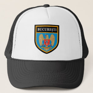 Bucharest  Flag Trucker Hat