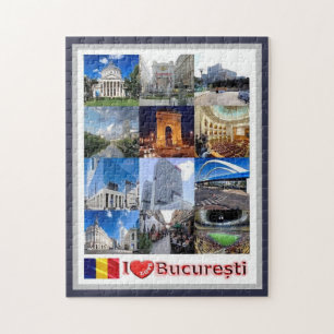 Bucharest I Love - Romania - Jigsaw Puzzle