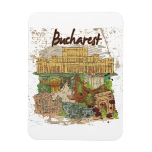 Bucharest Magnet