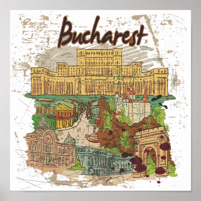Bucharest Poster (Front)