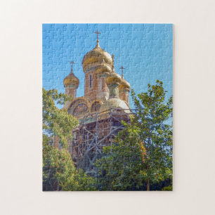 Bucharest Russian Church view puzzle
