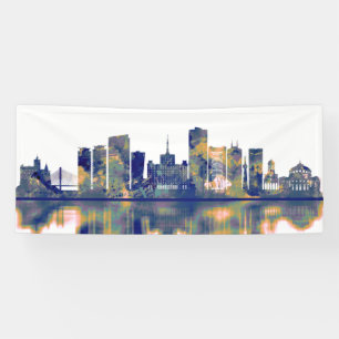 Bucharest Skyline Banner