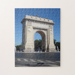 Bucharest Triumphal Arch view puzzle