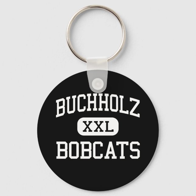 Buchholz - Bobcats - High - Gainesville Florida Key Ring (Front)