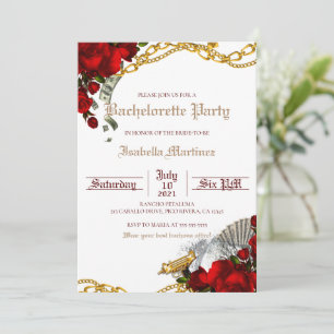 Buchona Bachelorette Party Invitation Mob Wife