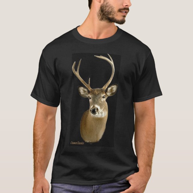 buck1_black T-Shirt (Front)
