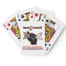 "Buck and Ballot" BLANC Playing Cards
