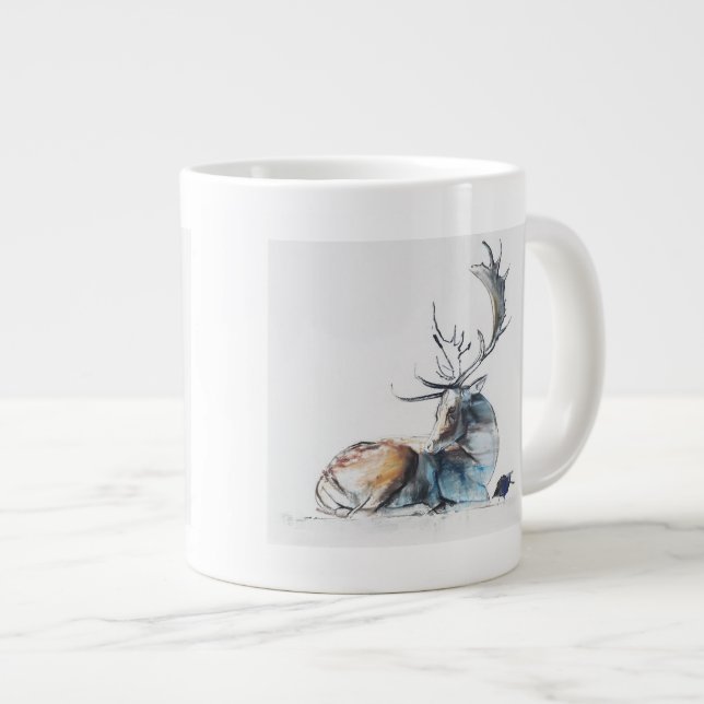 Buck and Bird 2006 Large Coffee Mug (Front Right)