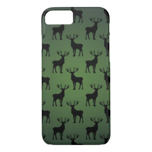 Buck Deer Pattern on Green iPhone 8/7 Case
