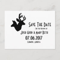 Buck & Doe Silhouette, Weddings Date