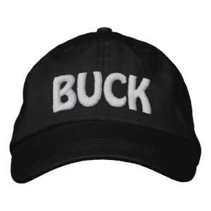 BUCK EMBROIDERED HAT