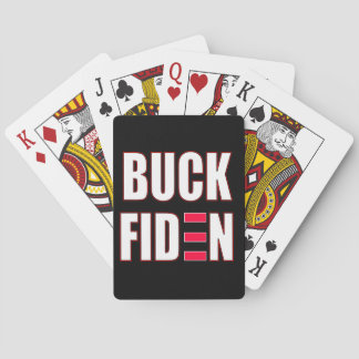 Buck Fiden Playing Cards