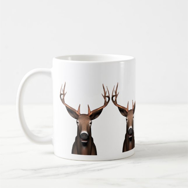 Buck Head Coffee Mug (Left)