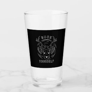 Buck Hunting Yourself Glass