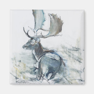 Buck in the Grass 2006 Magnet