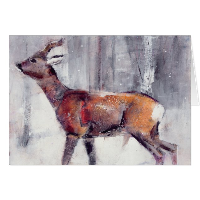 Buck in the snow 2000 (Front Horizontal)
