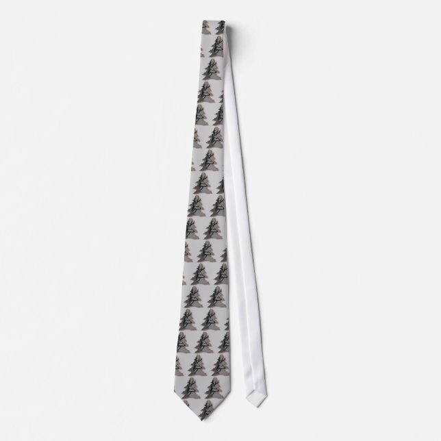 Buck in the Woods Tie (Front)