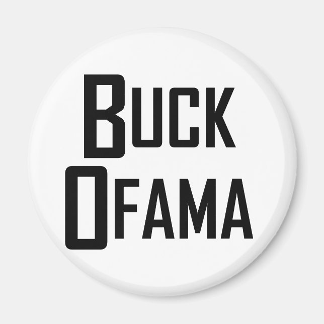 Buck Ofama Magnet (Front)