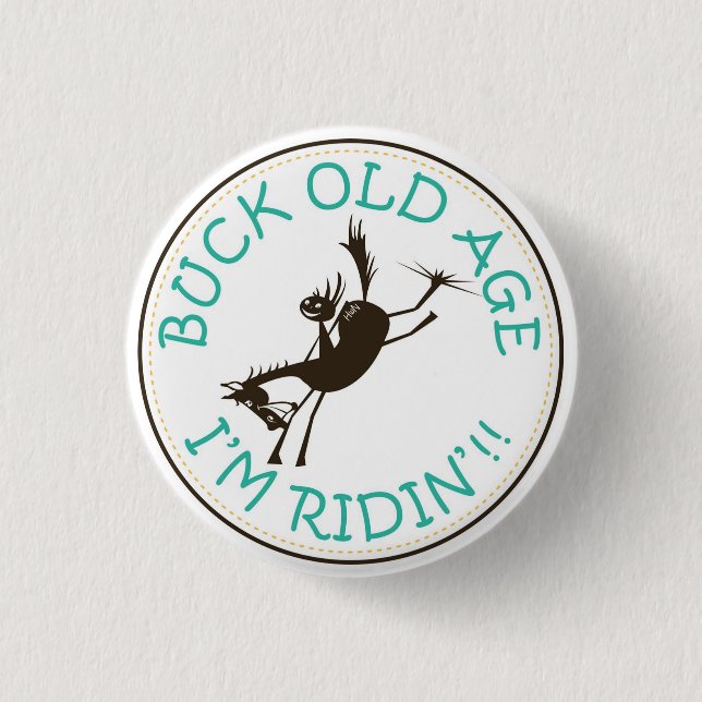 Buck Old Age button (Front)