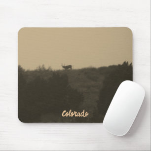 Buck On The Mountain Mouse Pad
