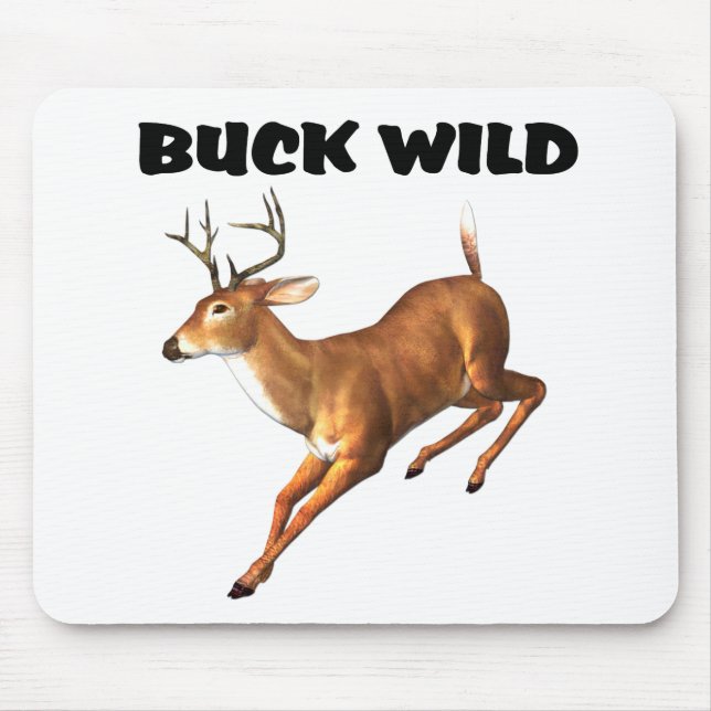 Buck Wild Mouse Pad (Front)