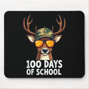 Bucked100 Days Of School Are Here Deer Hunting 100 Mouse Pad